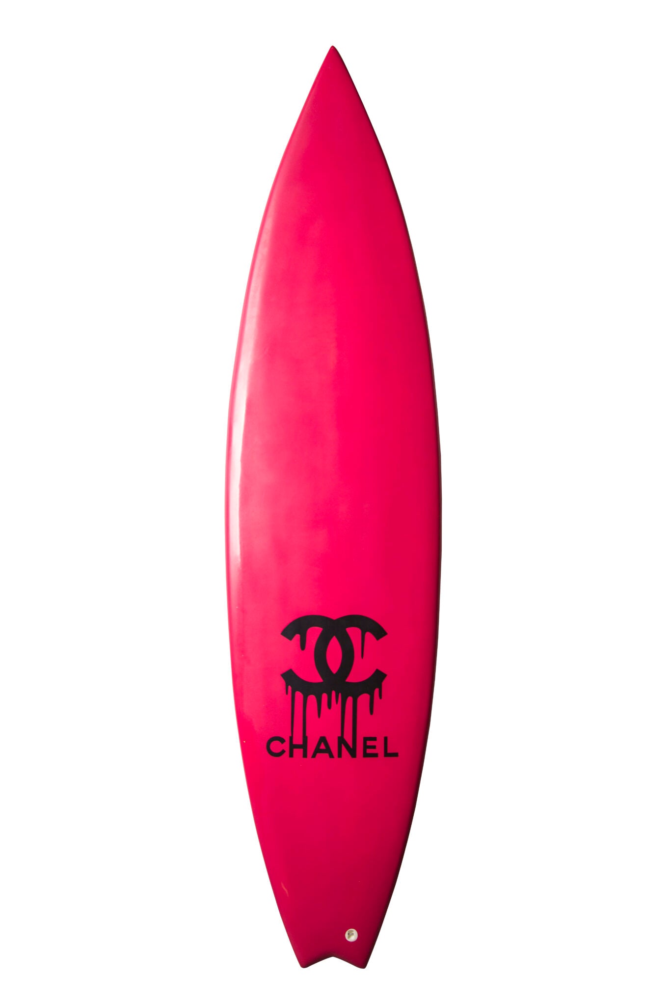 Chanel Logo Surfboard - Lifesize