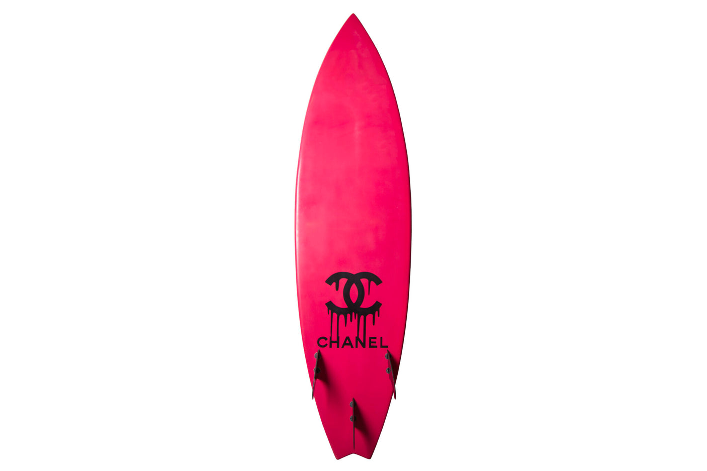 Chanel Logo Surfboard - Lifesize