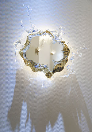 Celestial Water Mirror (GOLD WITH LED)