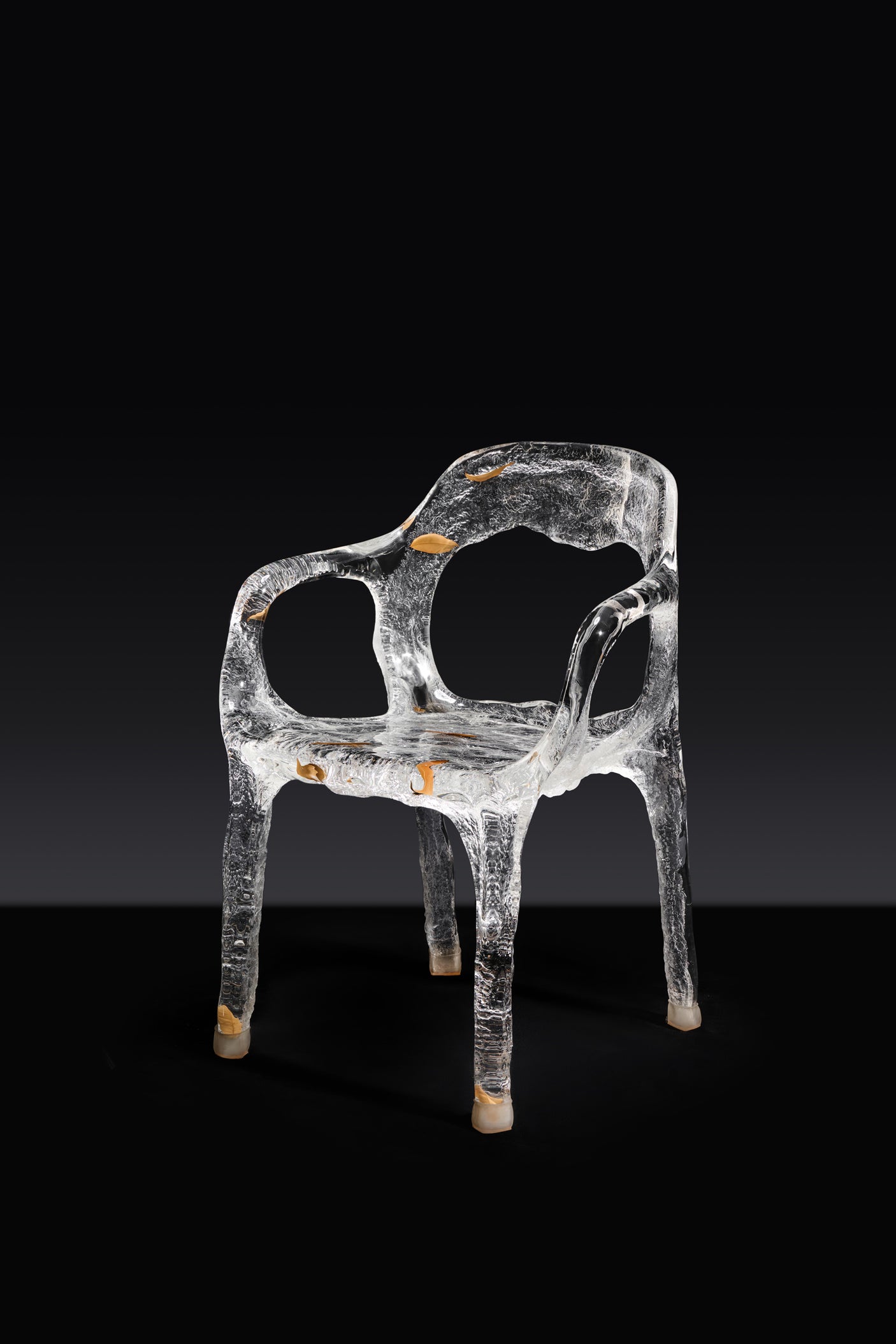 Stone Texture Chair(Transparent)