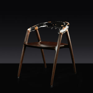 Dripping Chair (With Solid Wood)