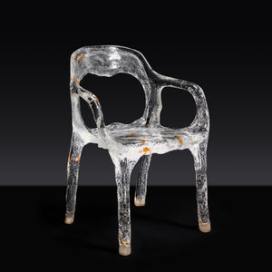 Stone Texture Chair(Transparent)