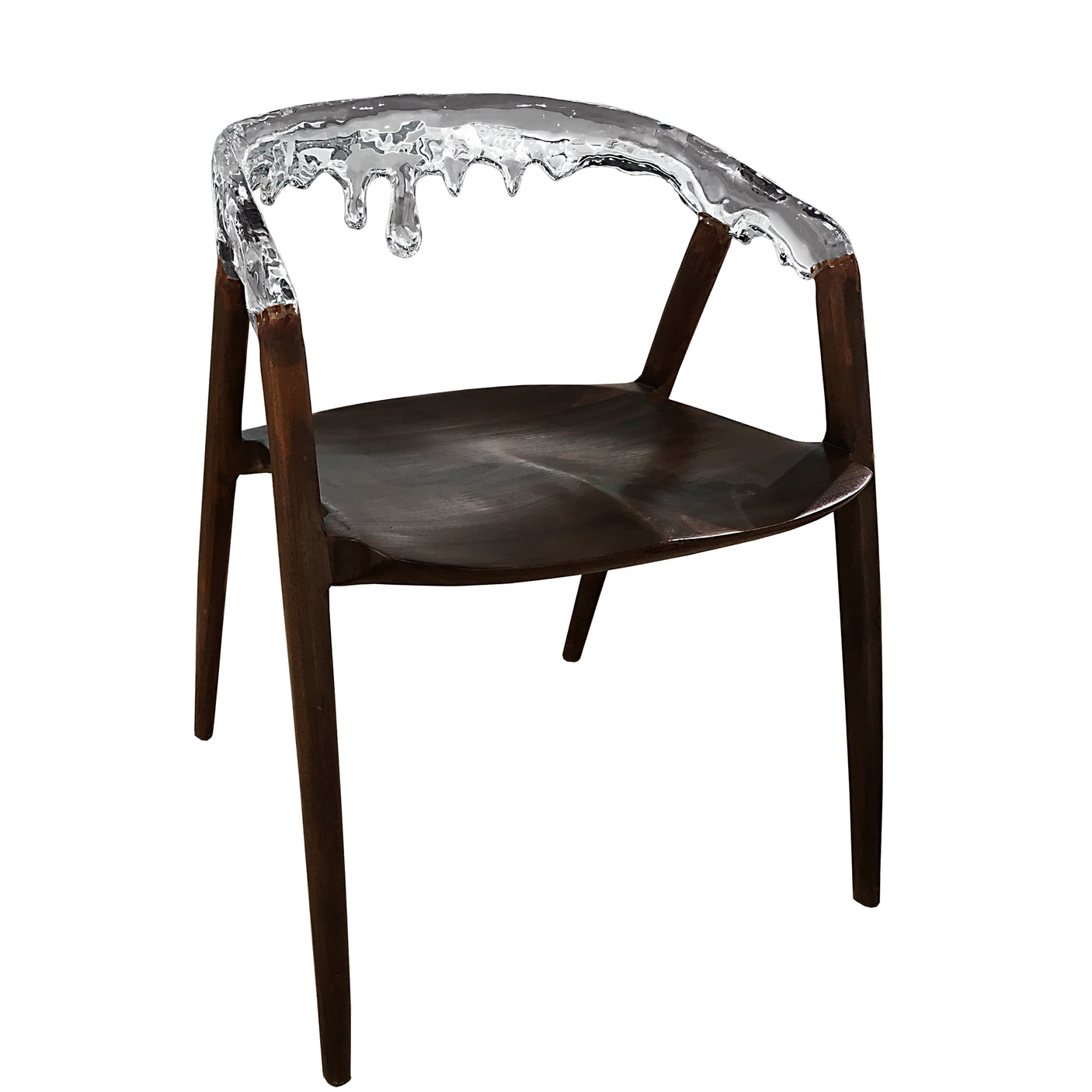 Dripping Chair (With Solid Wood)