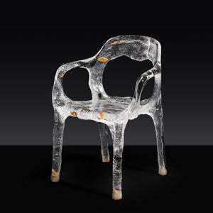 Stone Texture Chair(Transparent)