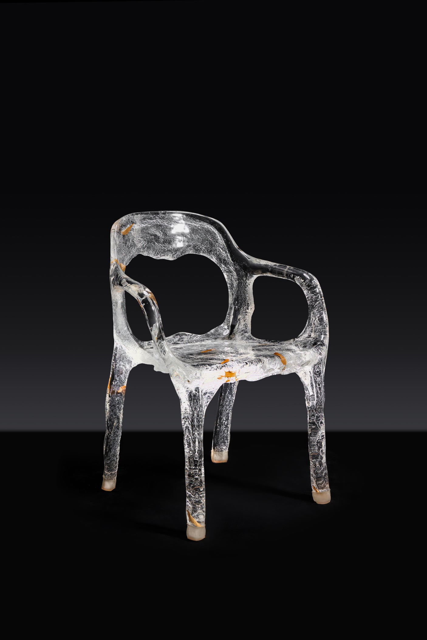 Stone Texture Chair(Transparent)