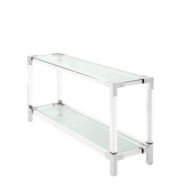 Harlow Lucite Acrylic Console Side Board Table - CUSTOMISE