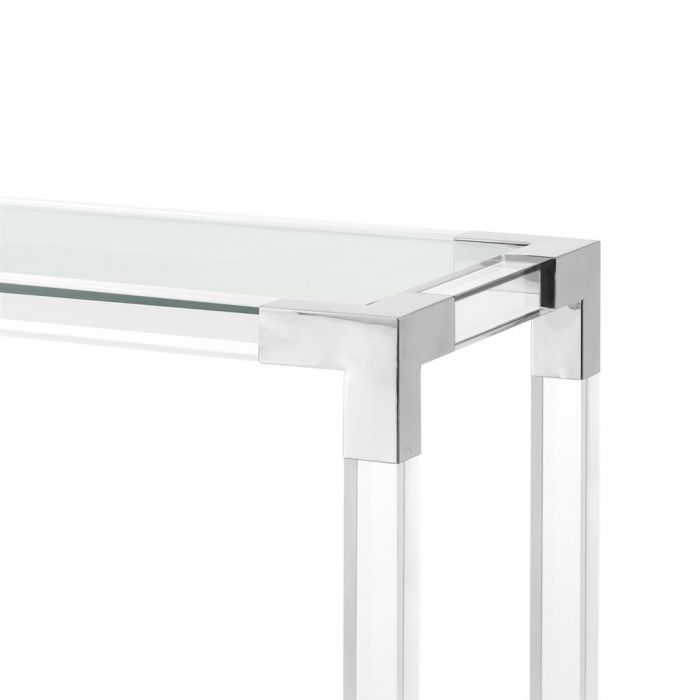 Harlow Lucite Acrylic Console Side Board Table - CUSTOMISE