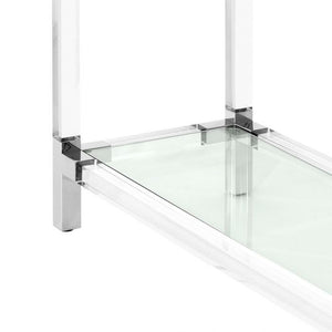 Harlow Lucite Acrylic Console Side Board Table - CUSTOMISE