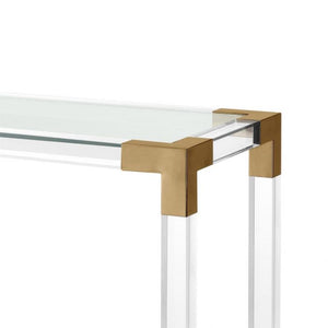 Harlow Lucite Acrylic Console Side Board Table - CUSTOMISE