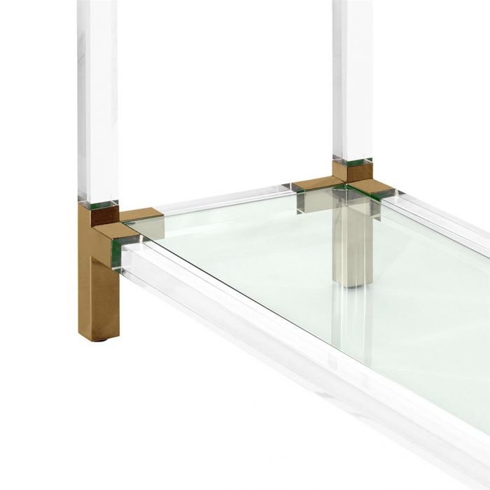 Harlow Lucite Acrylic Console Side Board Table - CUSTOMISE