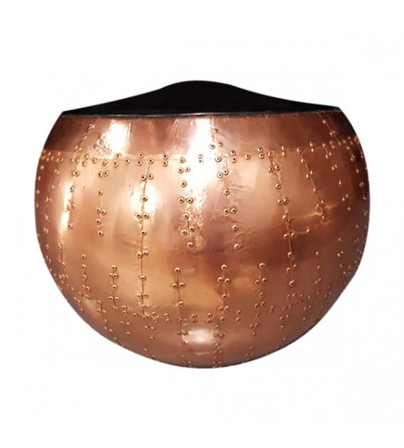 Belle X-1 Copper Aviator Cocoon Stool