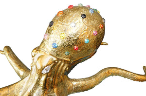 Sfixo Octopus Sculpture - Crystal embellished