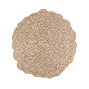 Sand Round Rug