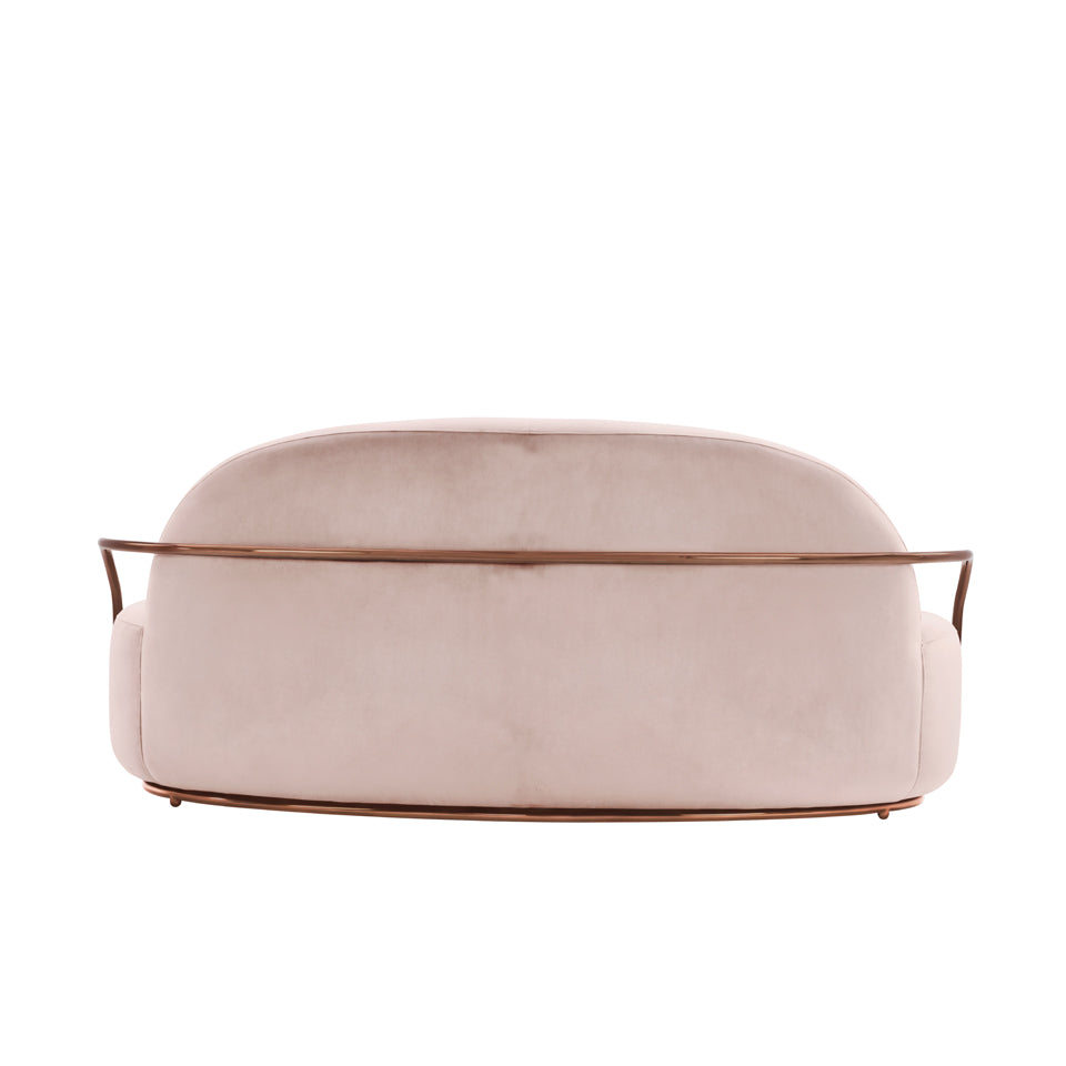 Orion Sofa Blush Rose