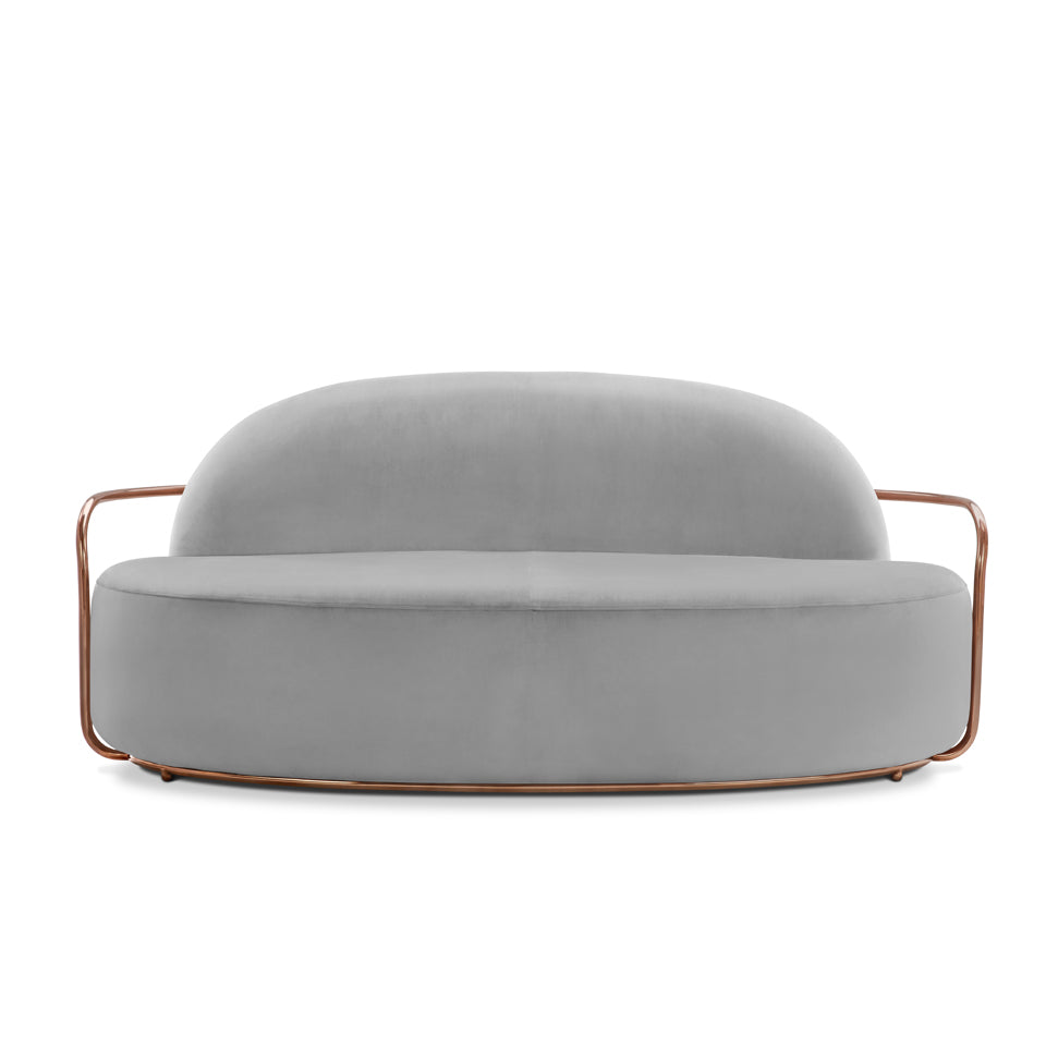 Orion Sofa Blanche Oro