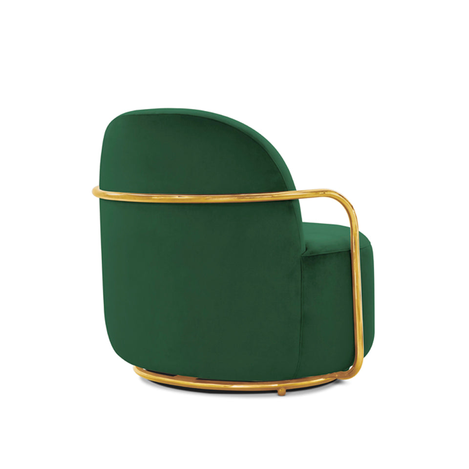 Orion Lounge Chair Verde Rose