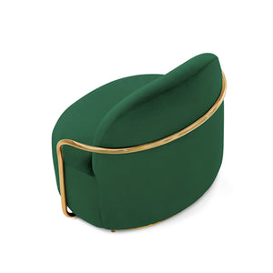 Orion Lounge Chair Verde Oro