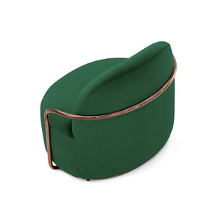 Orion Lounge Chair Verde Rose