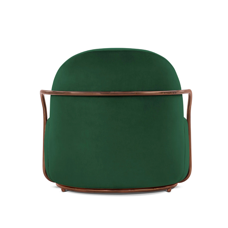 Orion Lounge Chair Verde Rose