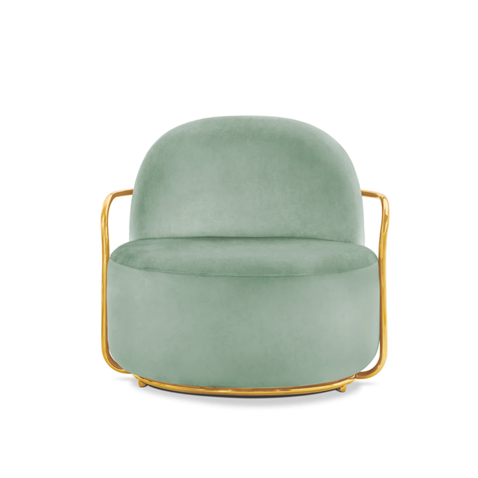 Orion Lounge Chair Jade Oro