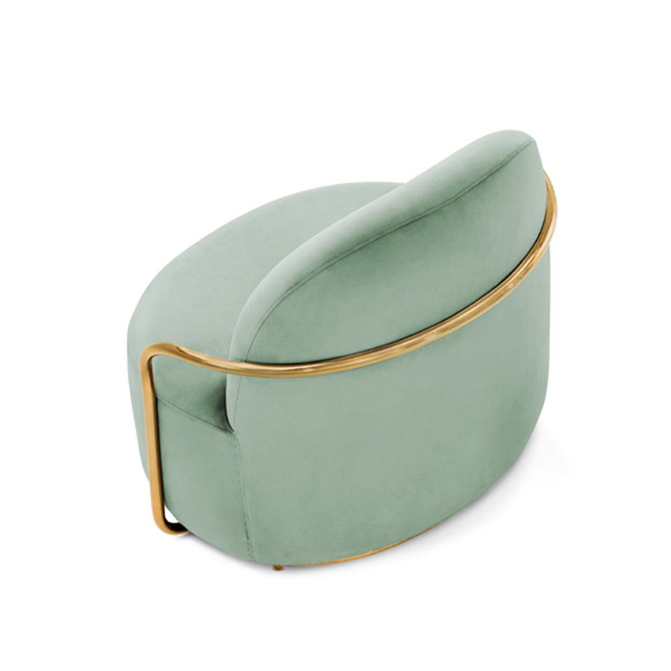 Orion Lounge Chair Jade Oro