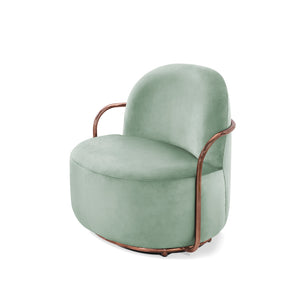 Orion Lounge Chair Jade Rose