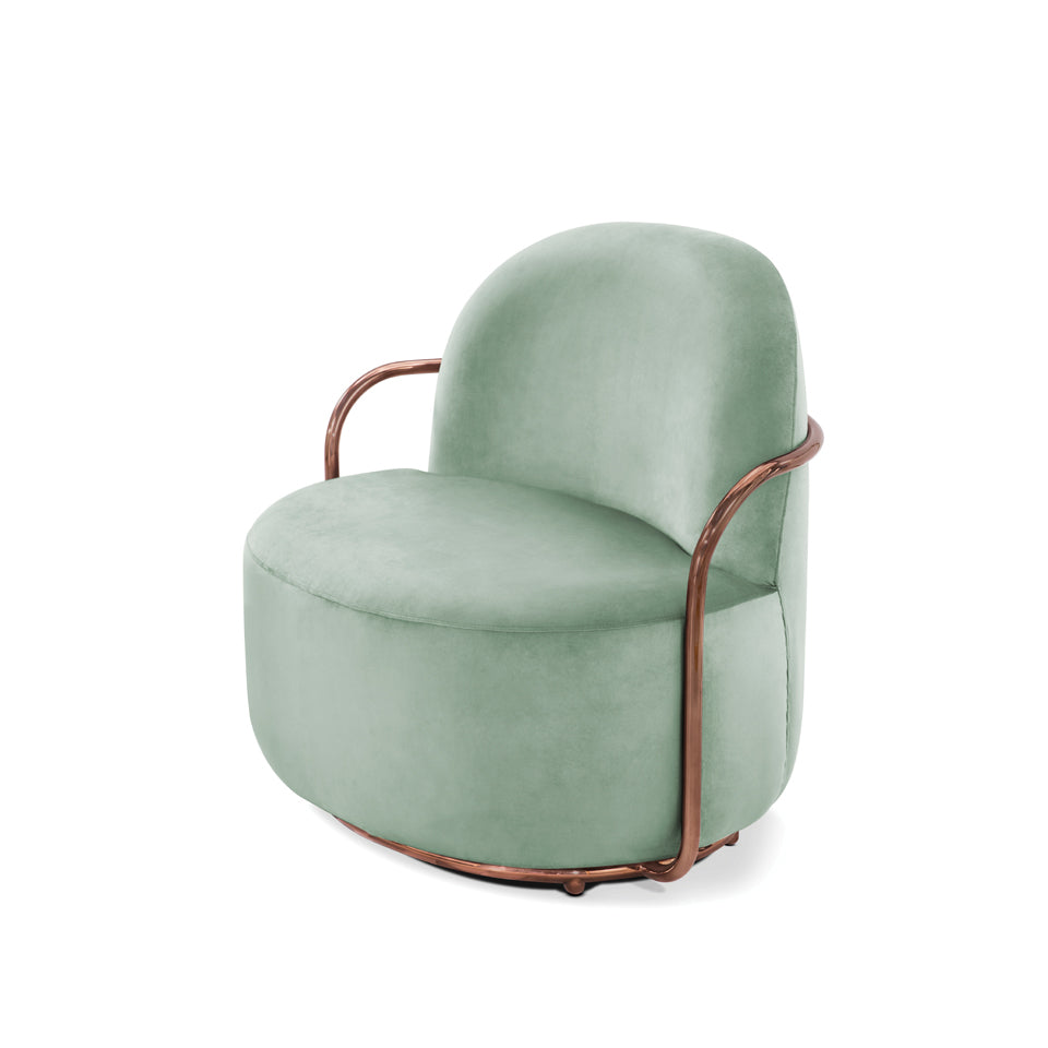 Orion Lounge Chair Jade Oro