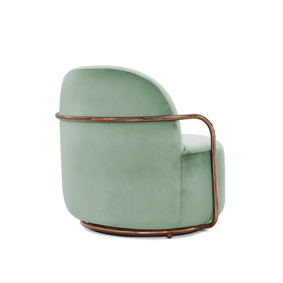 Orion Lounge Chair Jade Oro