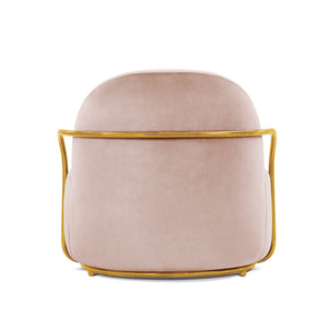 Orion Lounge Chair Blush Oro