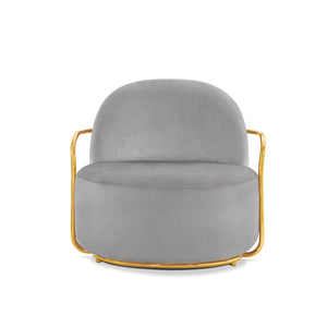 Orion Lounge Chair Blanche Rose