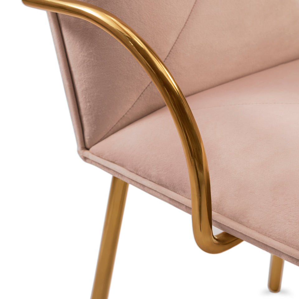 Orion Chair Blush Oro