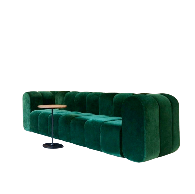 Nova Sofa & Modular Sofa system (Emerald Green Velvet)