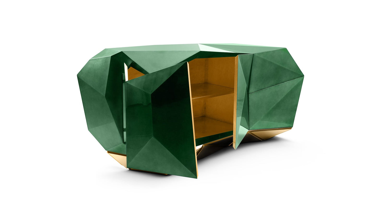 Diamond Emerald Sideboard