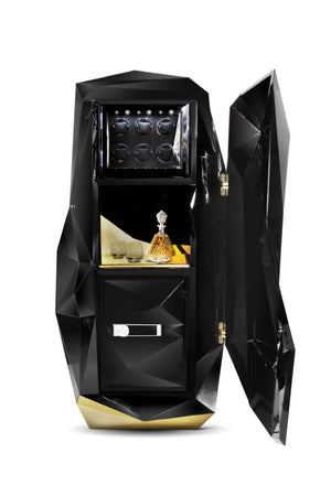 Diamond Black Luxury Safe