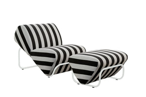 Outdoor Trend Module Lounge & Footstool set