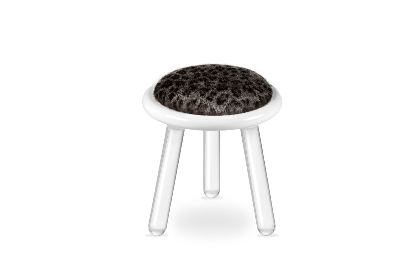 Illusion Leopard Stool