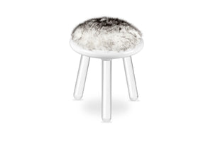 Illusion White Bear Stool