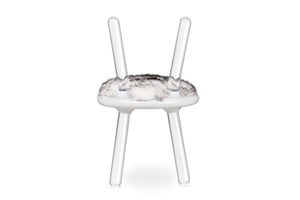 Illusion White Bear Chair