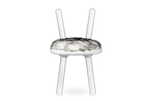 Illusion White Bear Chair