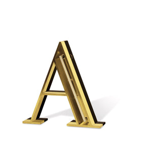 Letter A Graphic Lamps