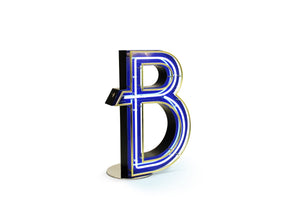 Letter B Graphic Lamps