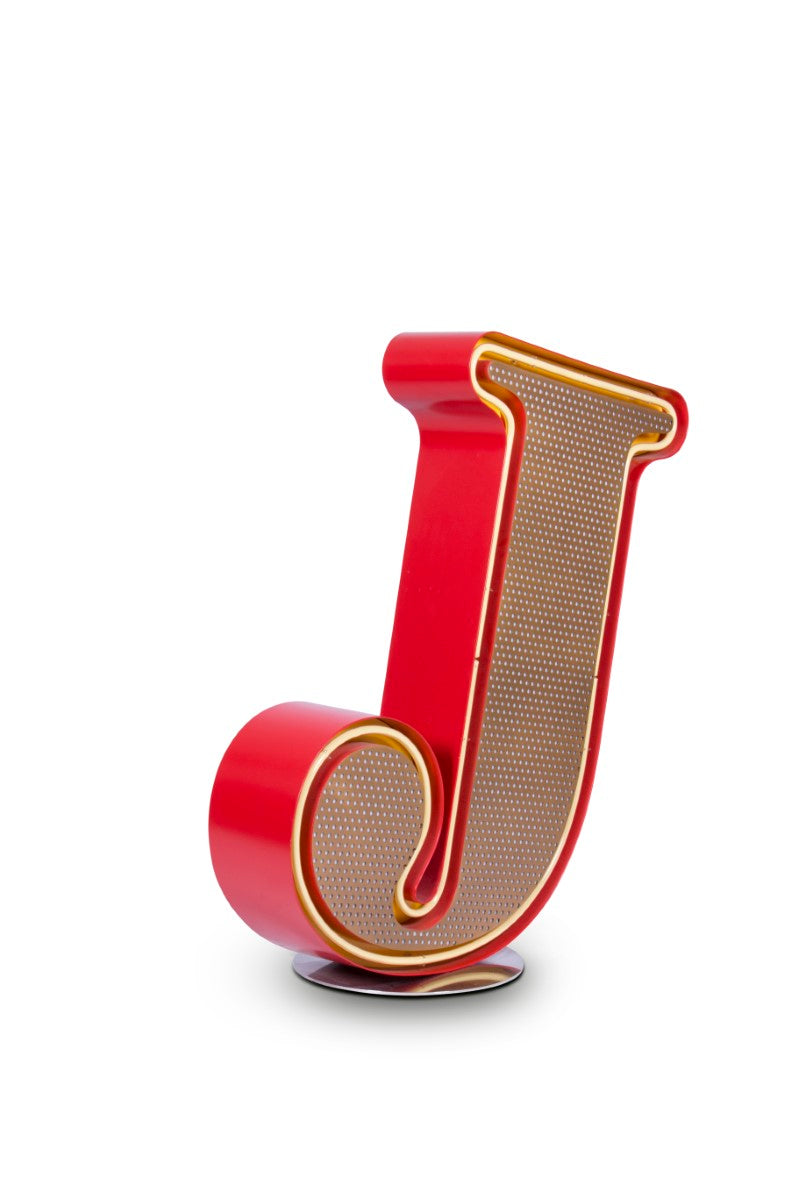 Letter J Graphic Lamps