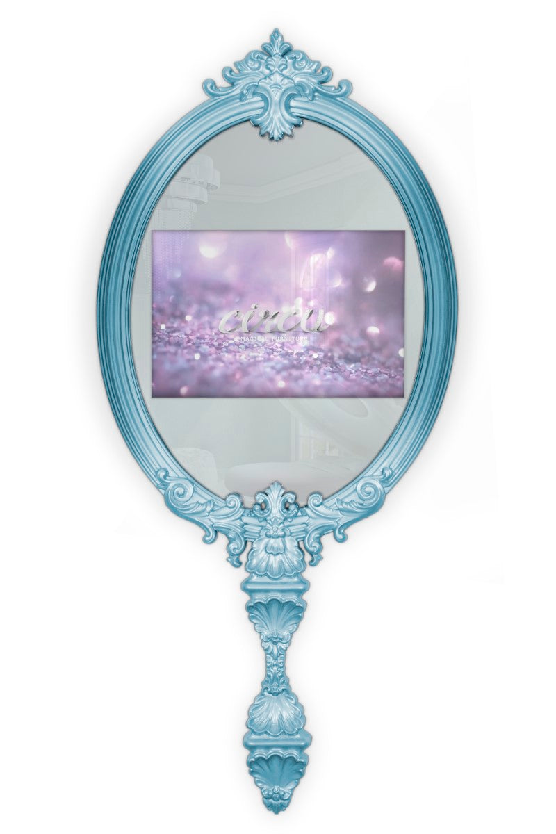 Blue Magical Mirror - Mirror with TV 22"