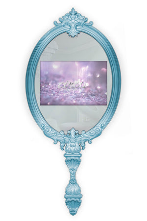 Blue Magical Mirror - Mirror with TV 22"