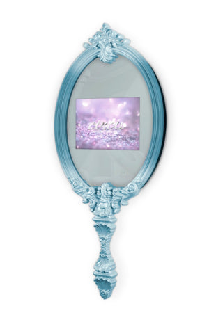 Blue Magical Mirror - Mirror with TV 22"