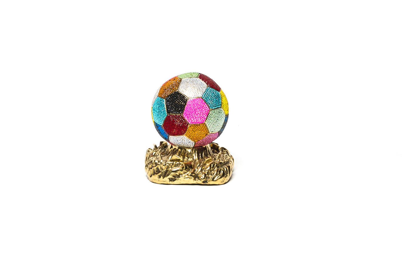 Balon De Aur Soccer Ball Trophy Sculpture