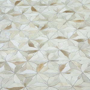 Flores Oval Rug - Cream