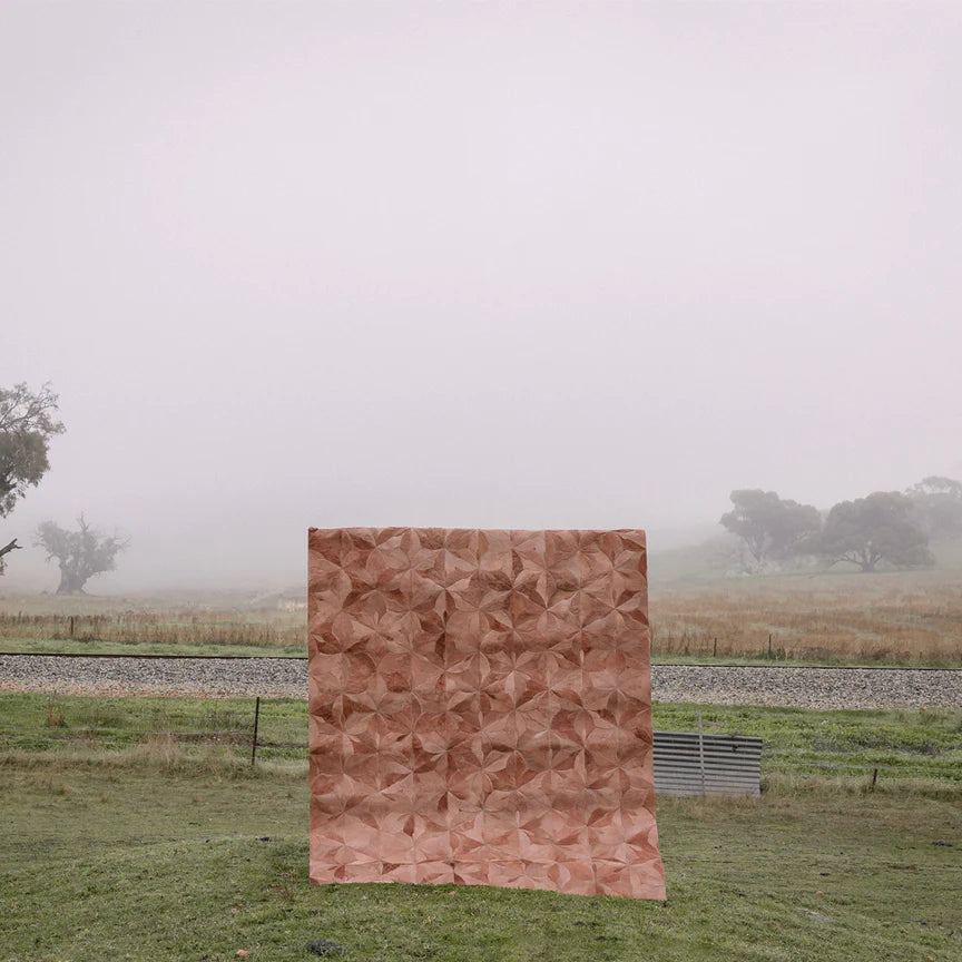 Flores Rectangle Rug - Pink Clay