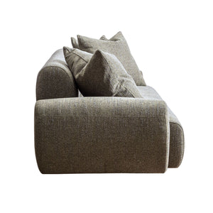 Marlow Sofa w/arms - Narla Angora