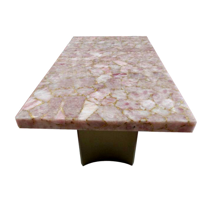 Gladis Semi Precious Stone Dining Table - Customisable